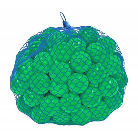 Upperbounce Crush Proof Plastic Trampoline Pit Balls 100 Pack - Green UP-TB-G